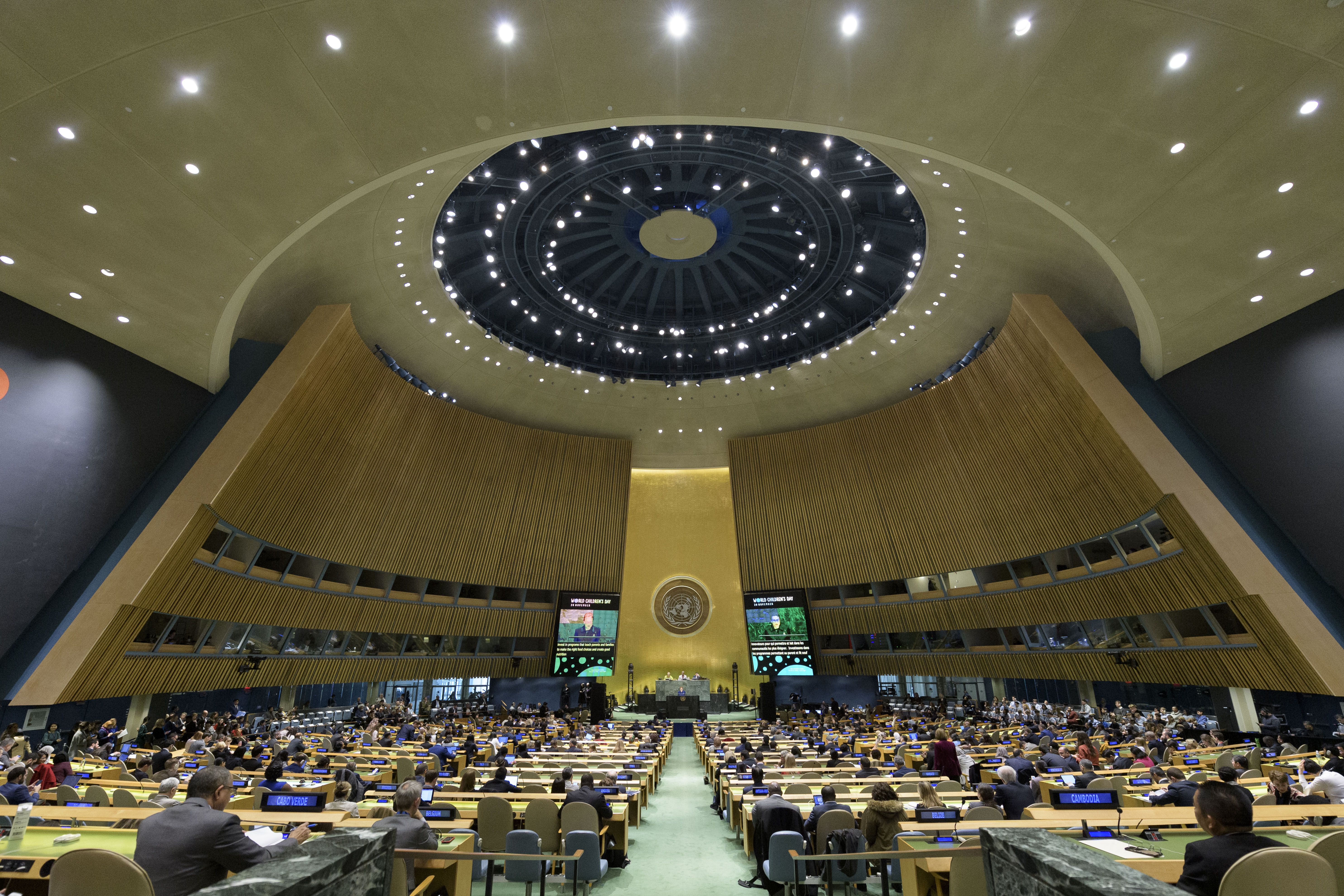 The United Nations General Assembly France Onu